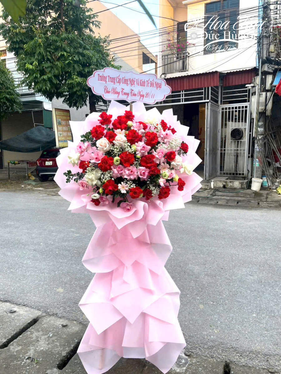 Lẵng Hoa Khai Trương HCM043
